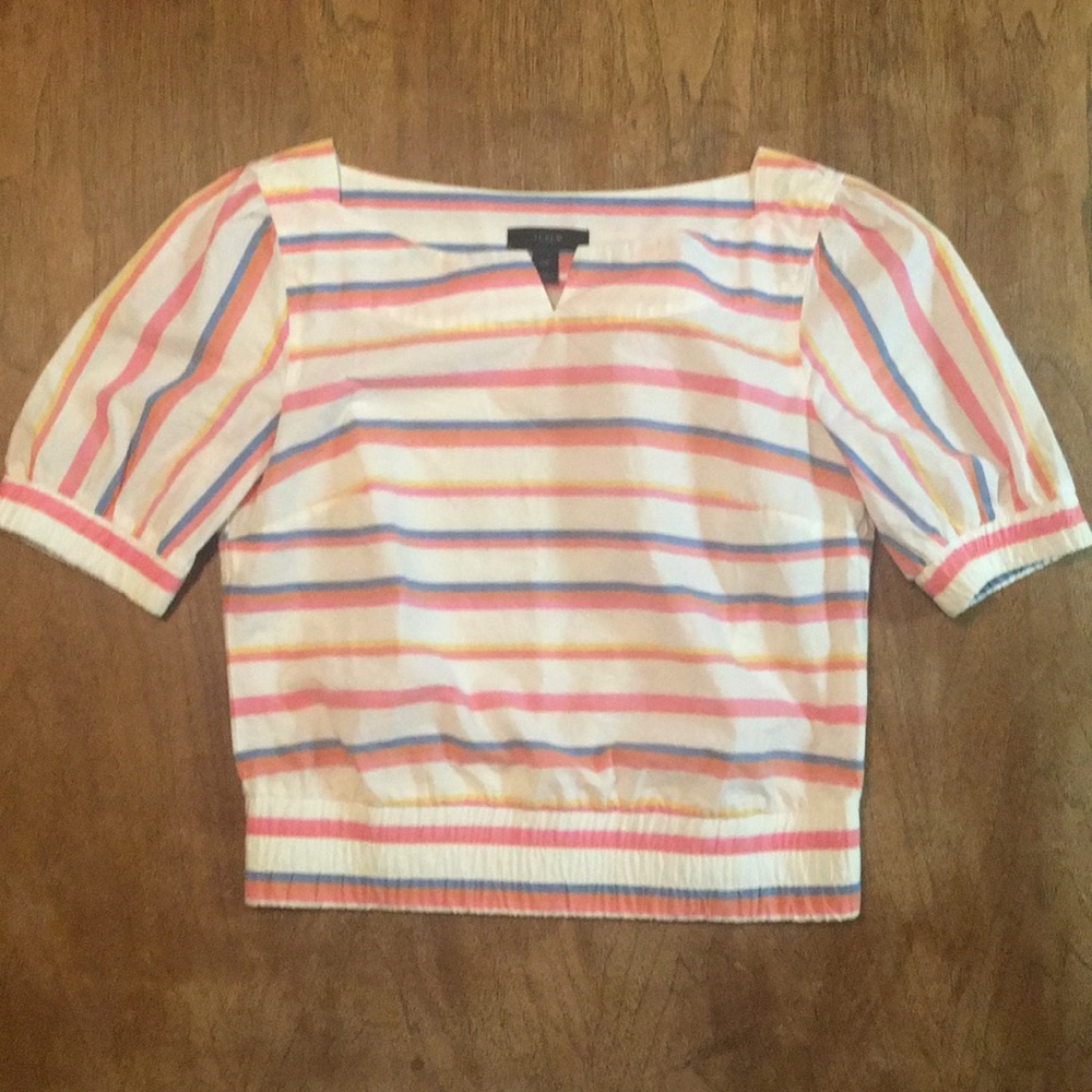 J.Crew Striped Top